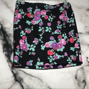 Candies Floral mini skirt